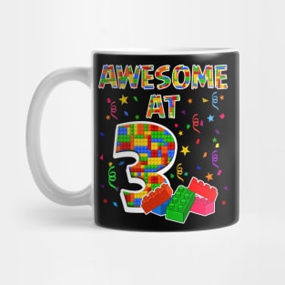 Birthday Gift For Kids 3 Years Old Building Blocks Mug